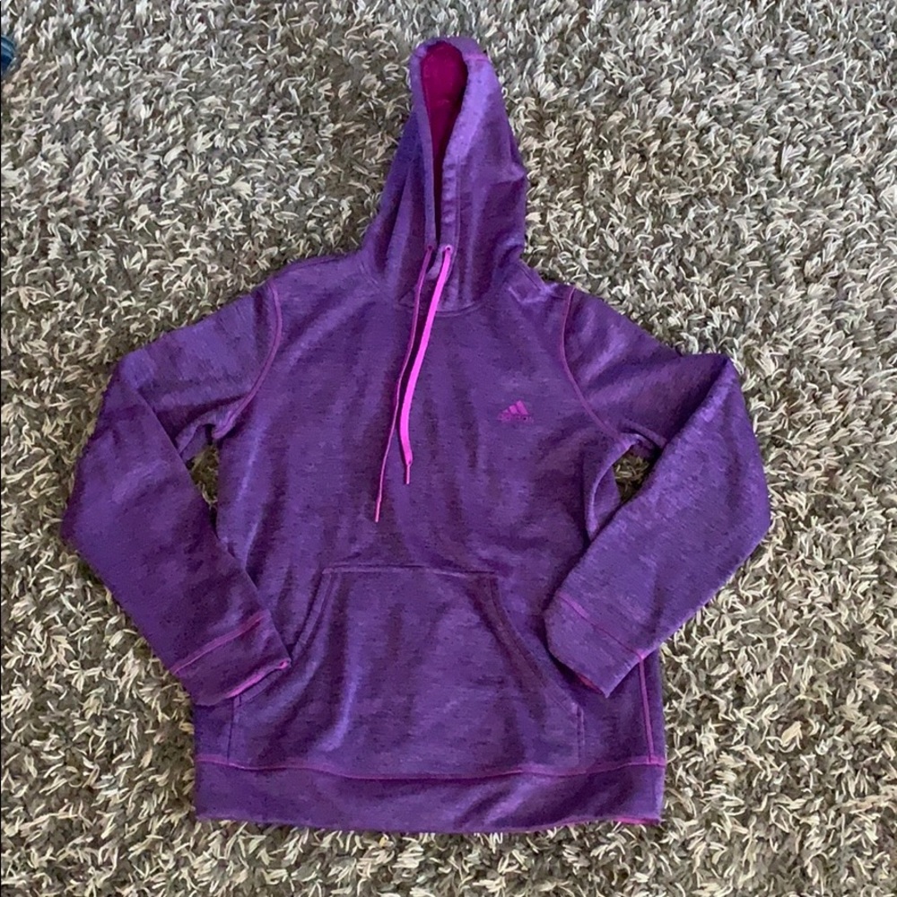 Purple Adidas Sweatshirt